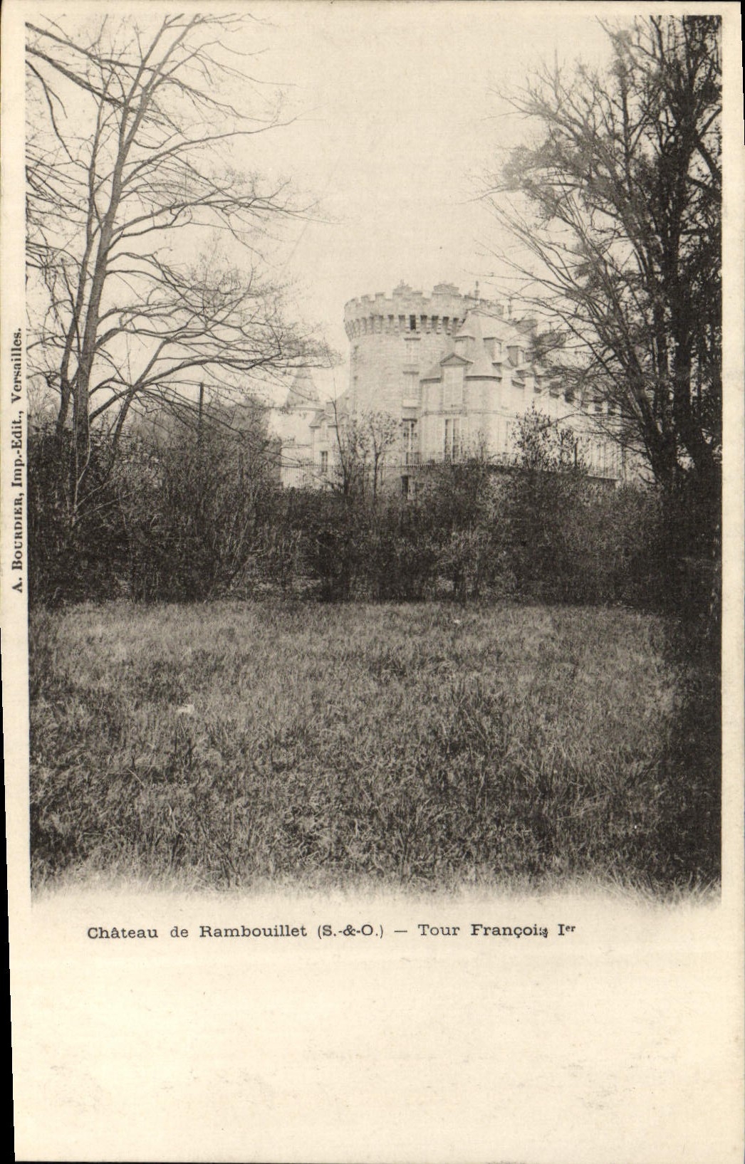 CPA Chateau De Rambouillet Tour Francois 1er