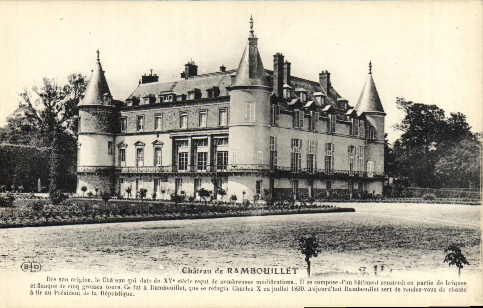 CPA Chateau De Rambouillet