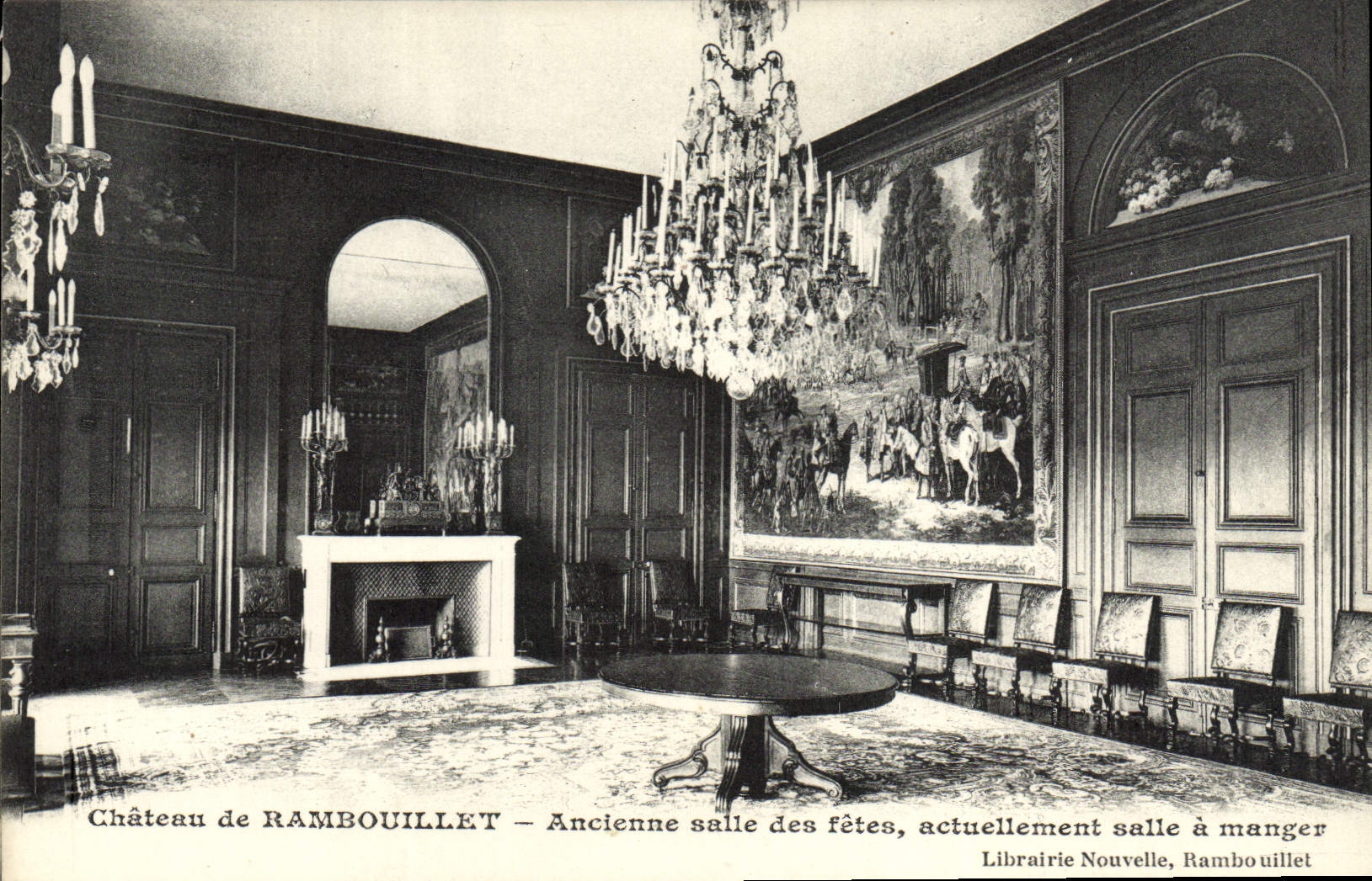 CPA Chateau De Rambouillet Ancienne salle des fetes actuellement salle a manger