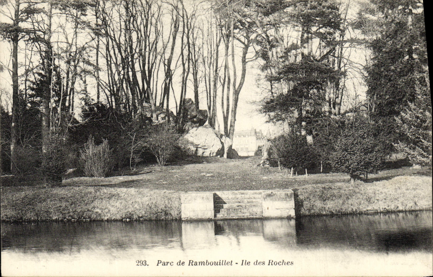 CPA Parc de Rambouillet Ile des roches