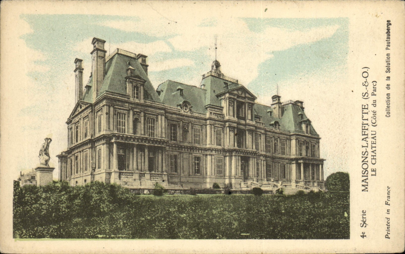 CPA Maisons Laffitte Le Chateau