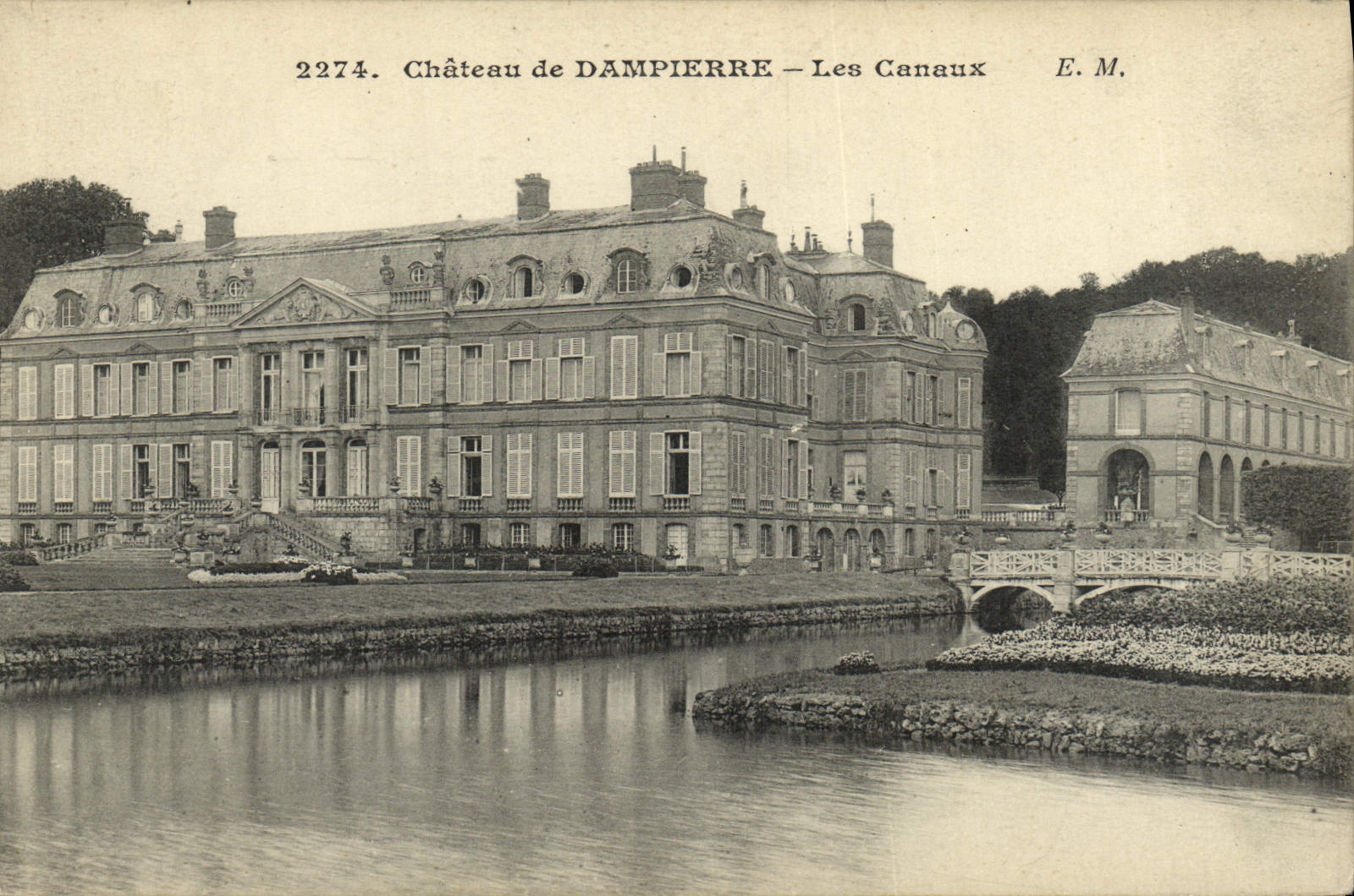 CPA Chateau de Dampierre Les Canaux