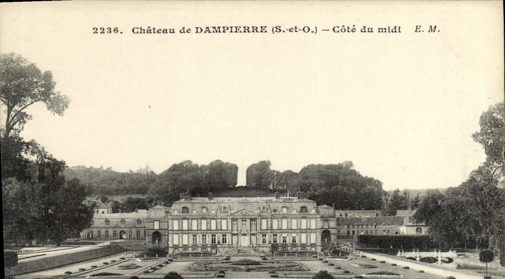 CPA Chateau de Dampierre Cote du Midi