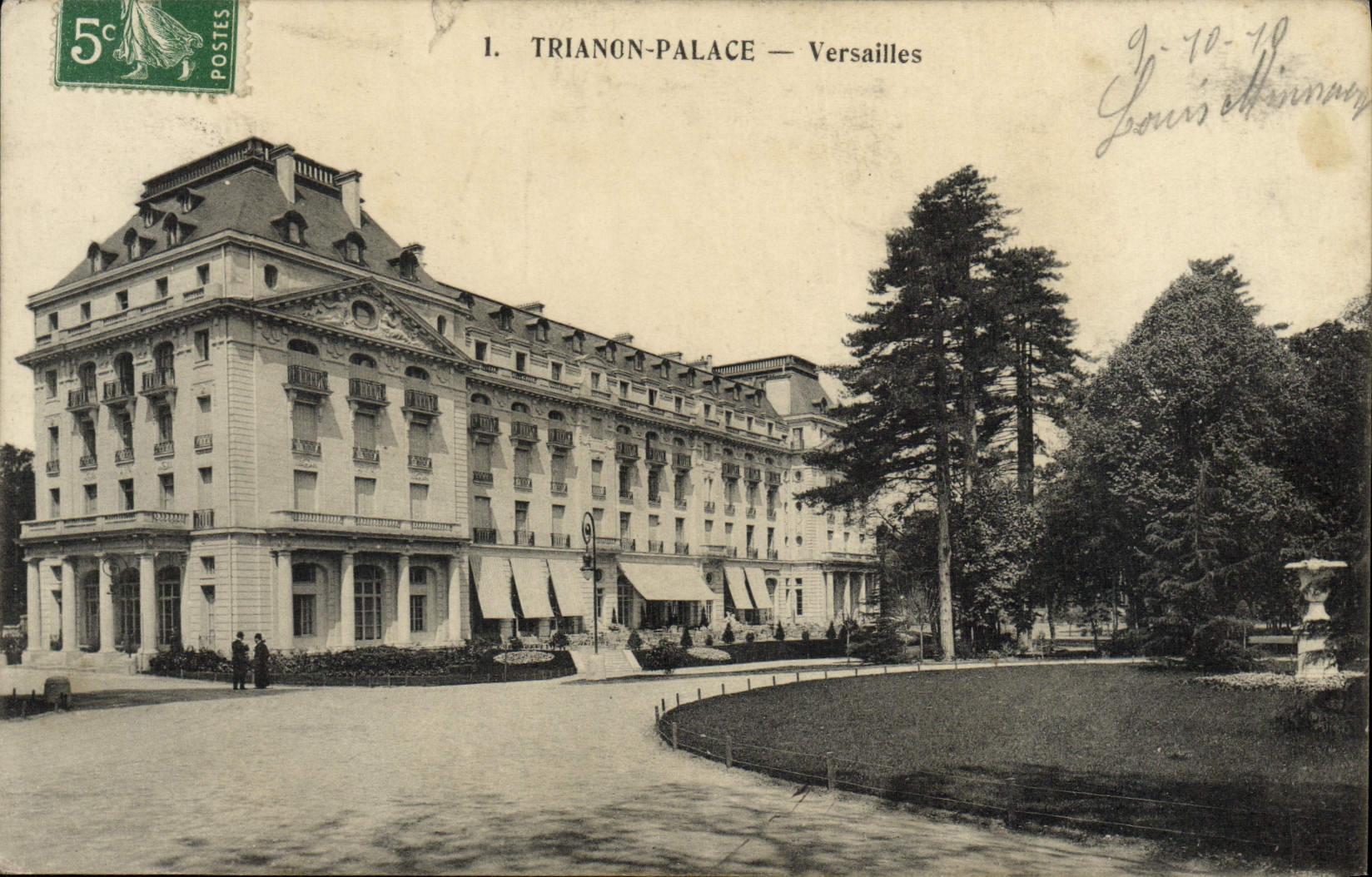 CPA Versailles Trianon Palace