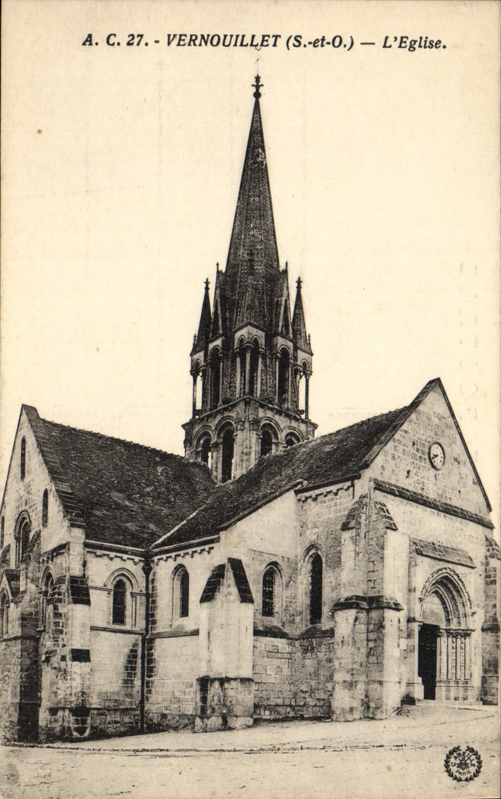 CPA Vernouillet L'Eglise