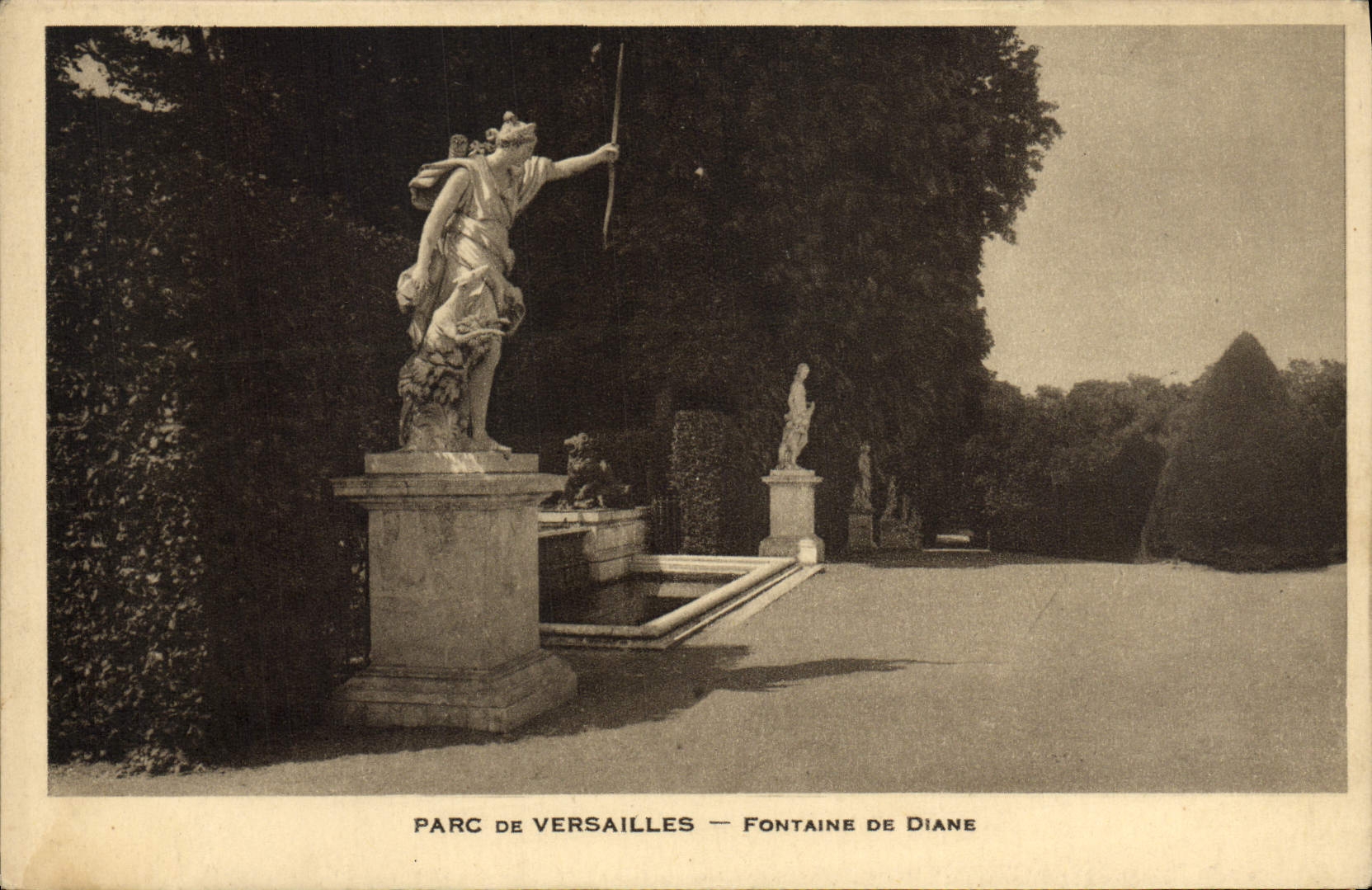 CPA Versailles Fontaine De Diane