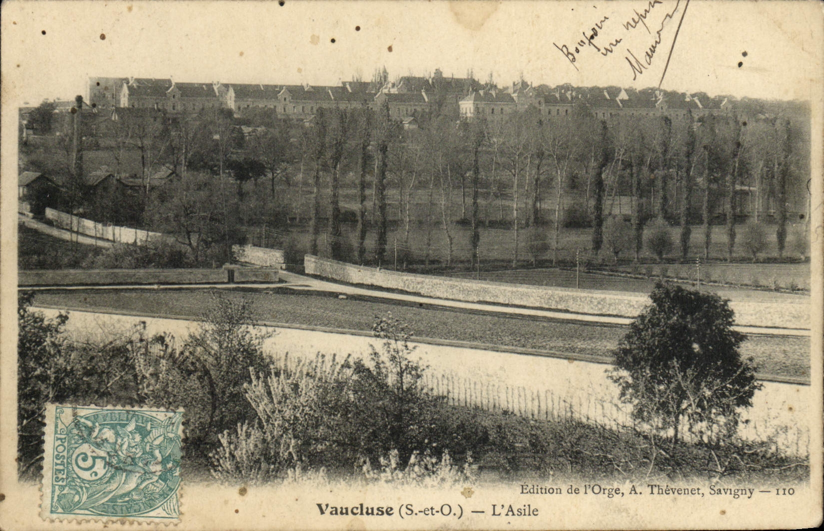 CPA Vaucluse L'Asile