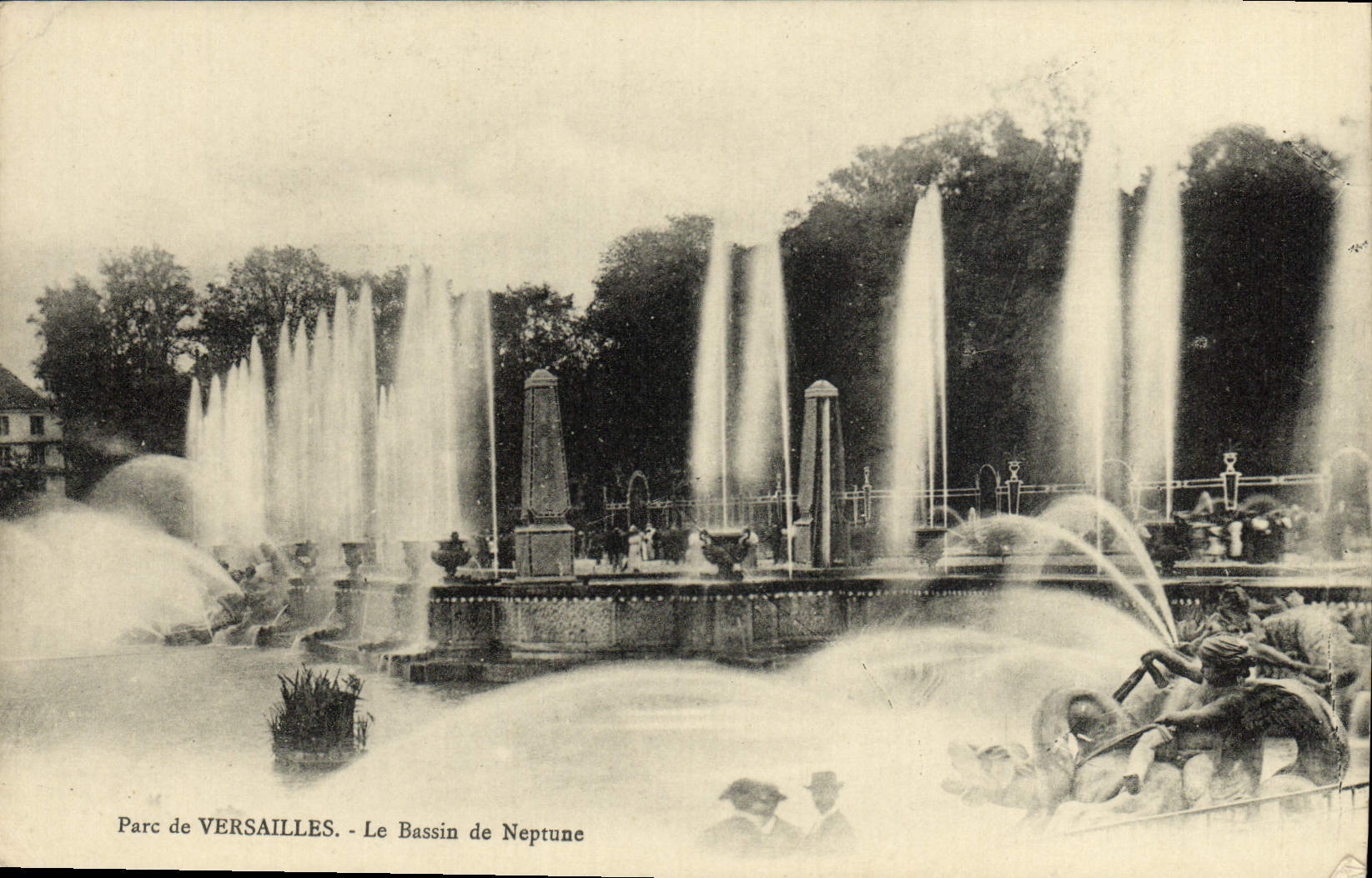 CPA Versailles Le Bassin de Neptune