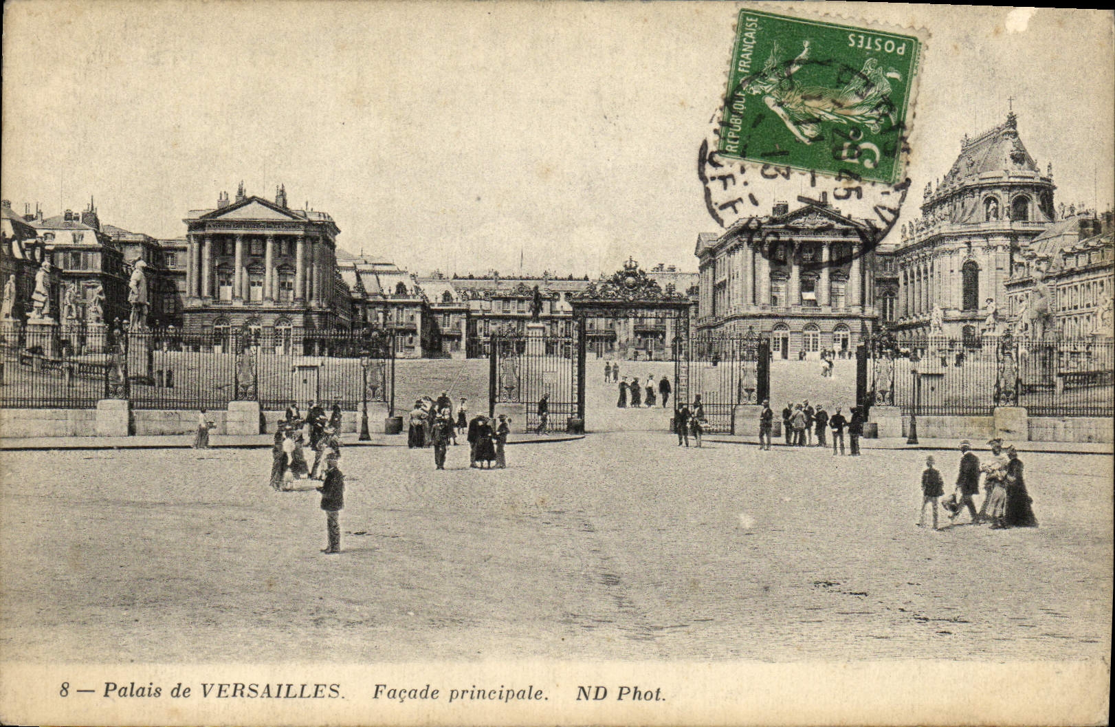 CPA Versailles Facade Principale