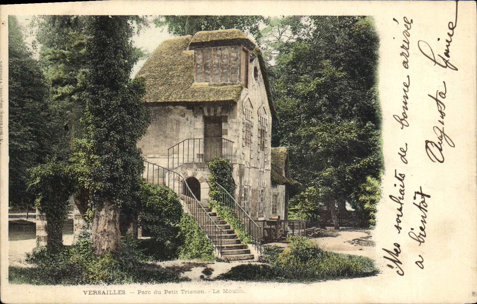 CPA Versailles Parc du Petit Trianon Le moulin 