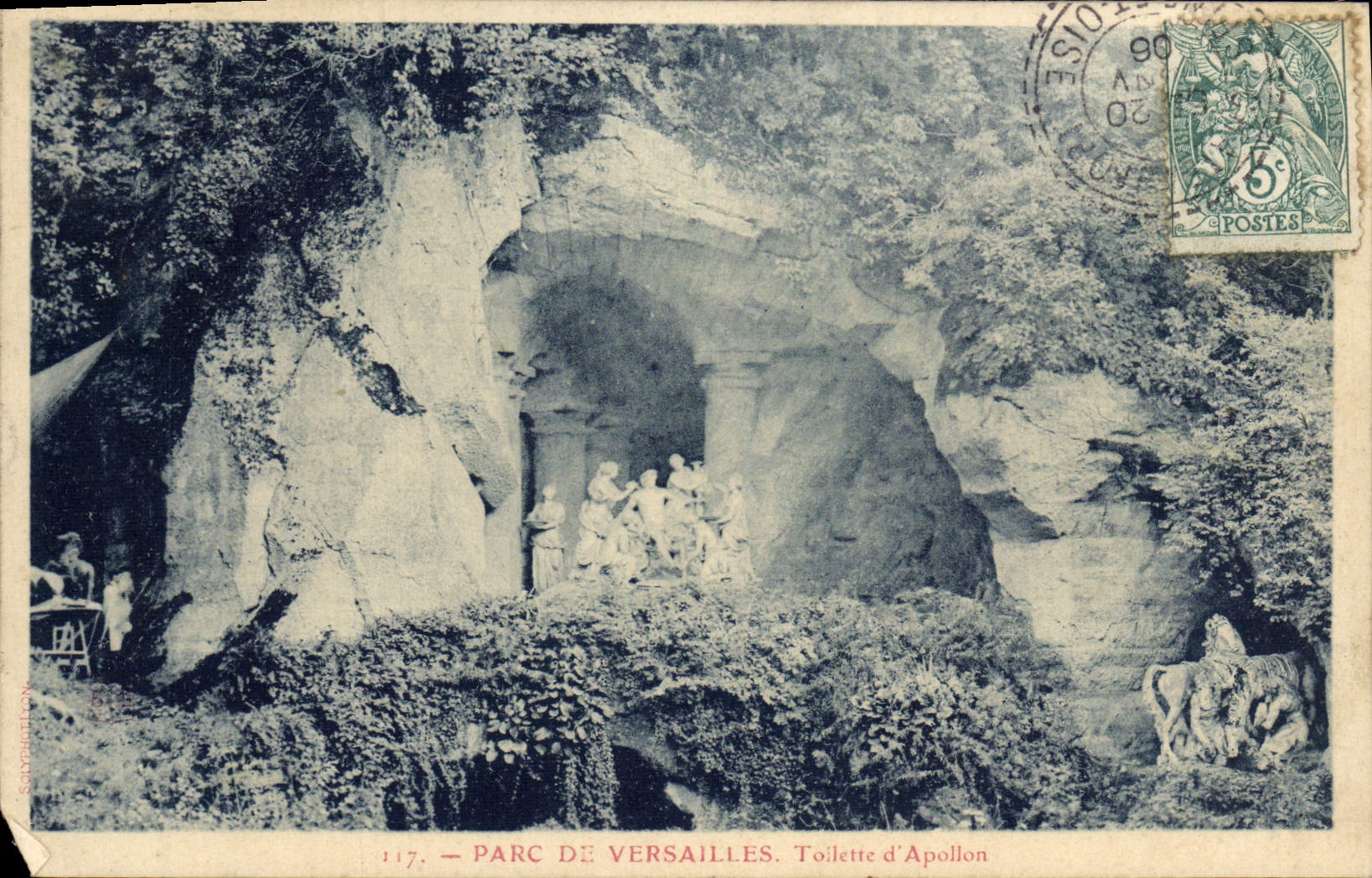 CPA Versailles Parc Toilette d'Apollon