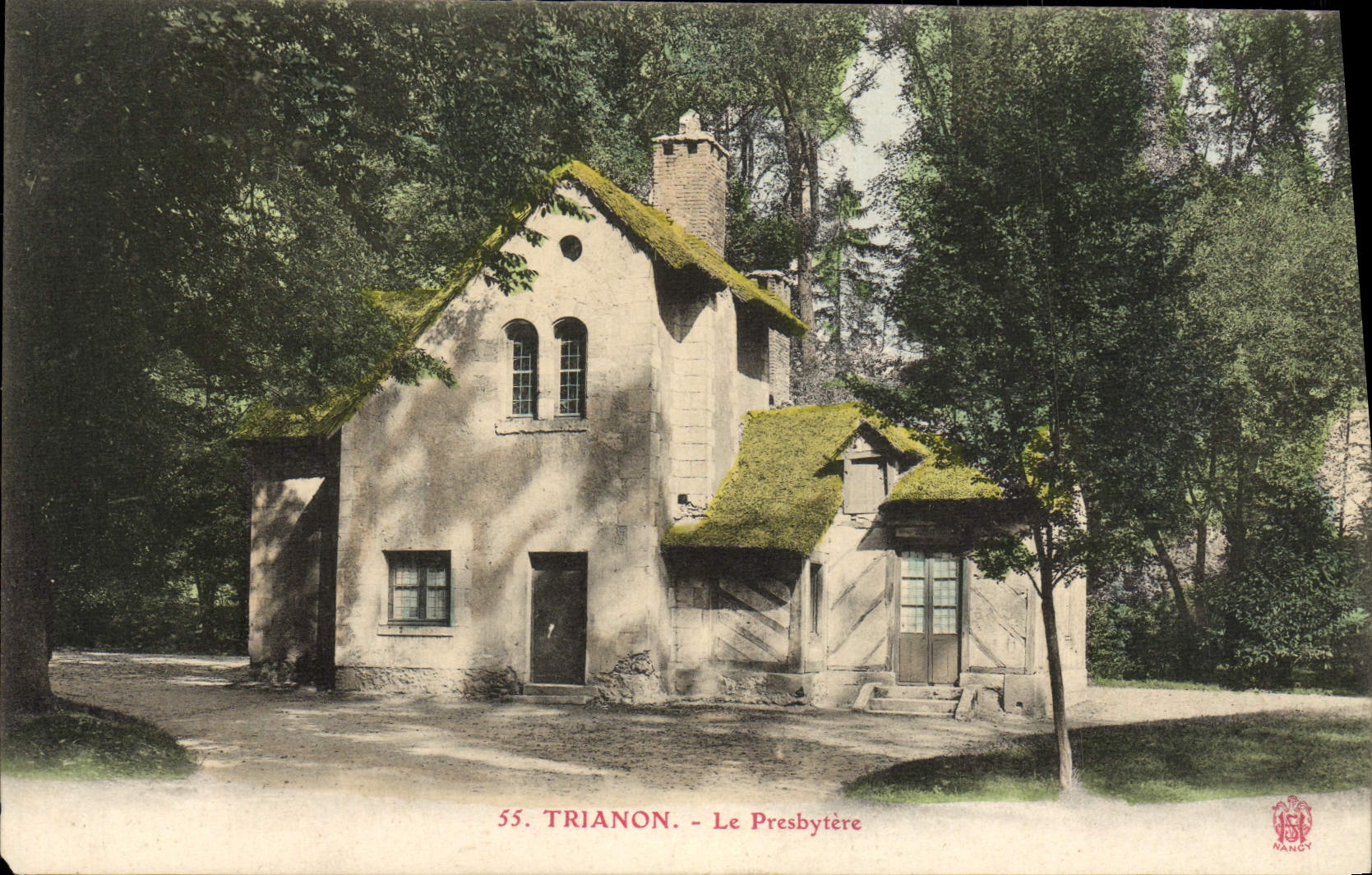 POSTAL Versalles Trianon de la VENDIMIA el presbiterio