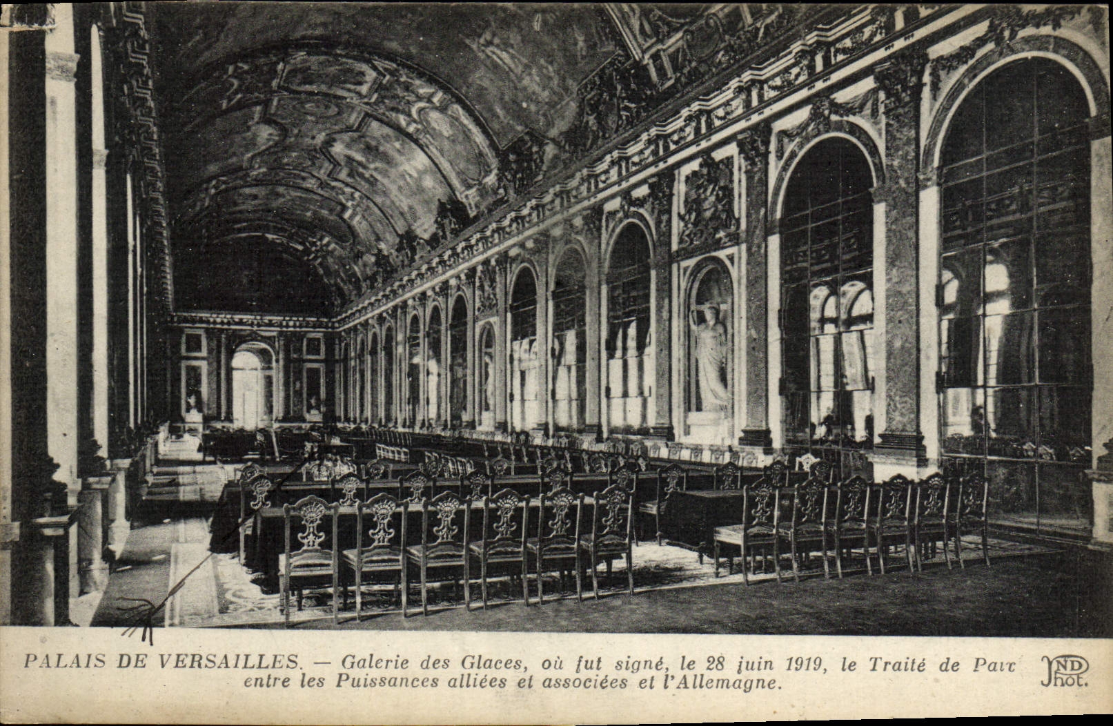 CPA Versailles Galerie des glaces