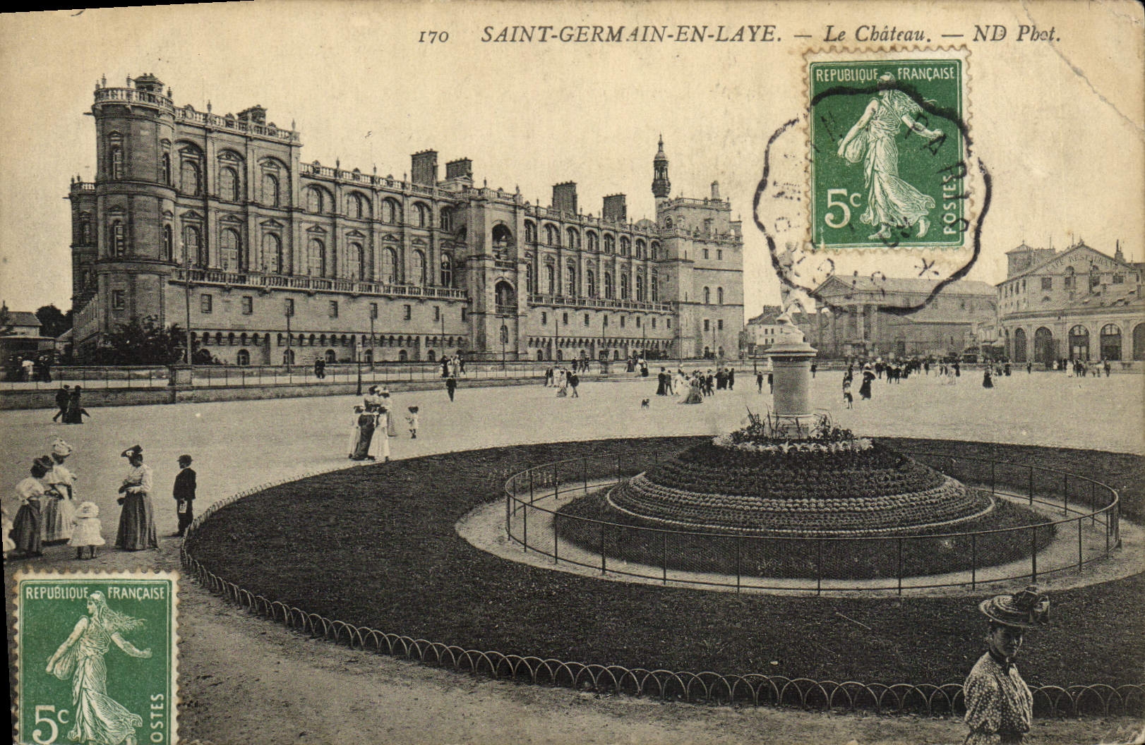 CPA Saint Germain En Laye Le Chateau