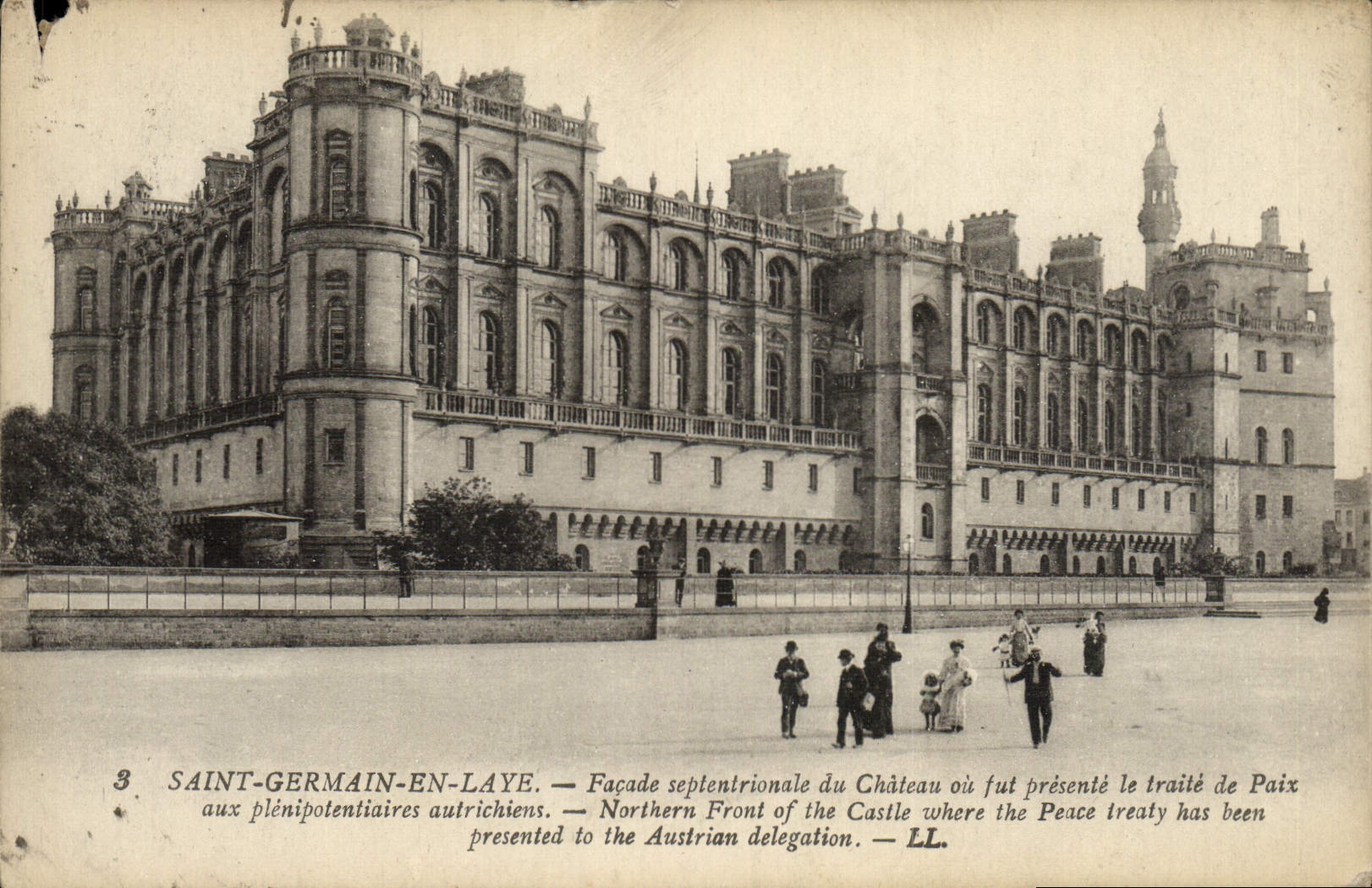 CPA Saint Germain En Laye Le Chateau