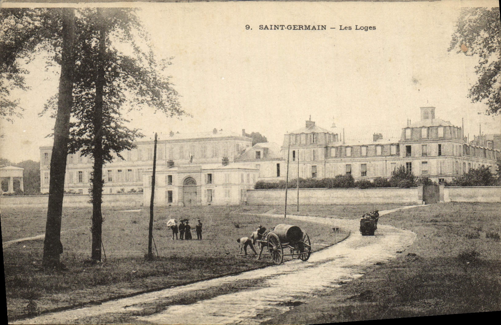 CPA Saint Germain En Laye Les Loges