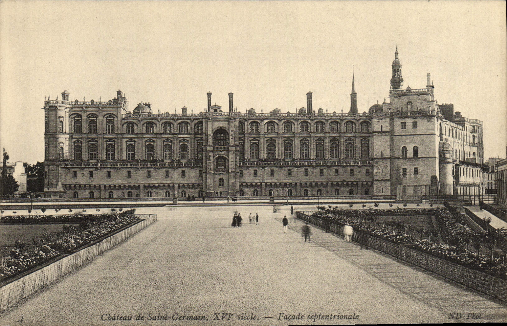 CPA Saint Germain En Laye Facade septentrionale