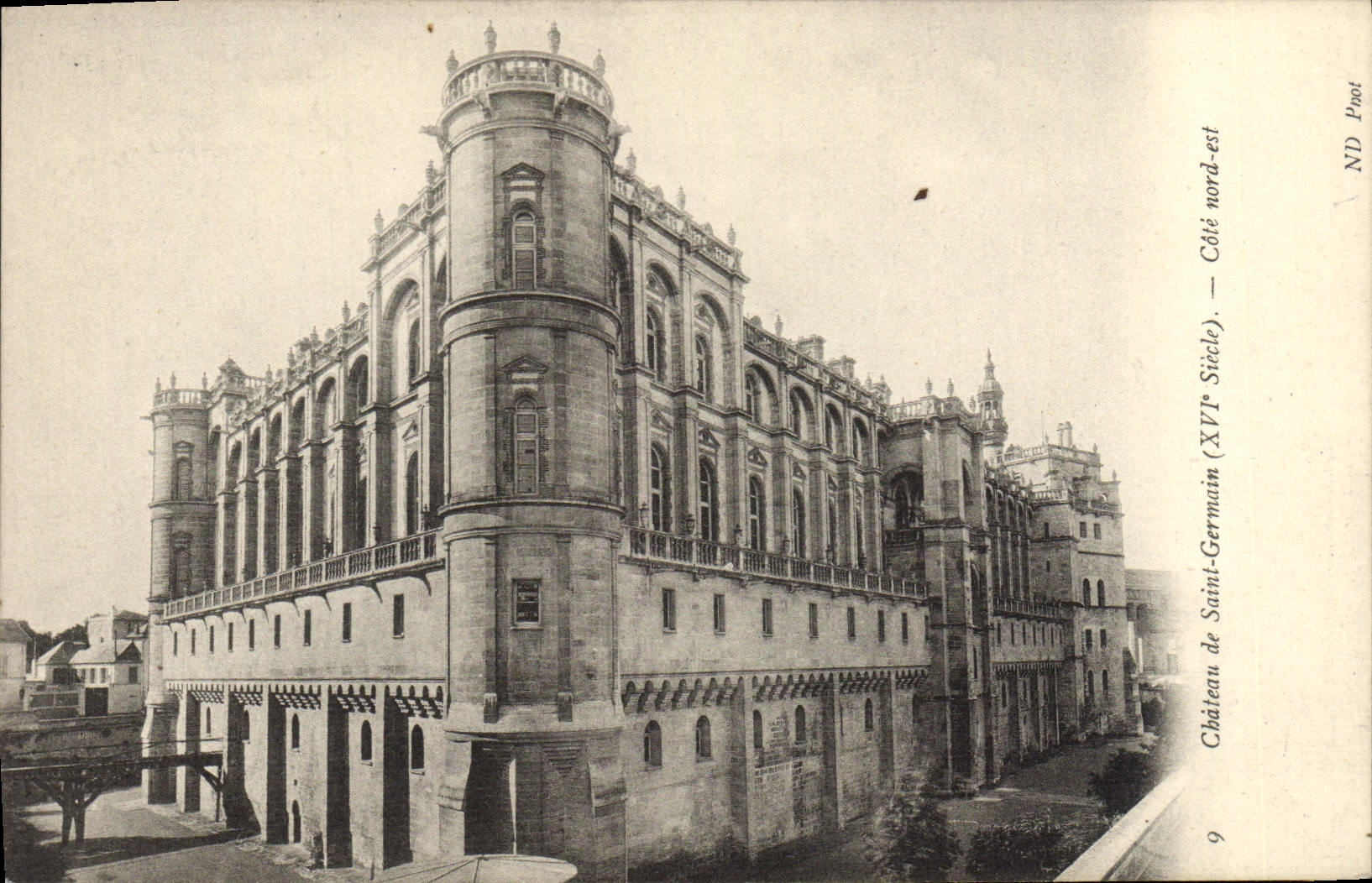 CPA Saint Germain En Laye Cote Nord Est