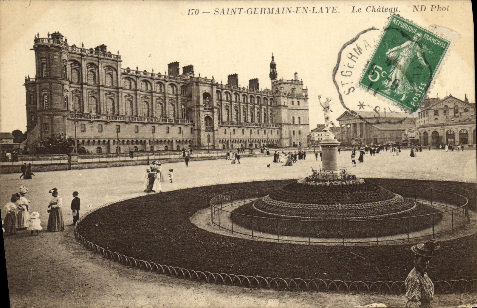 CPA Saint Germain En Laye Le Chateau