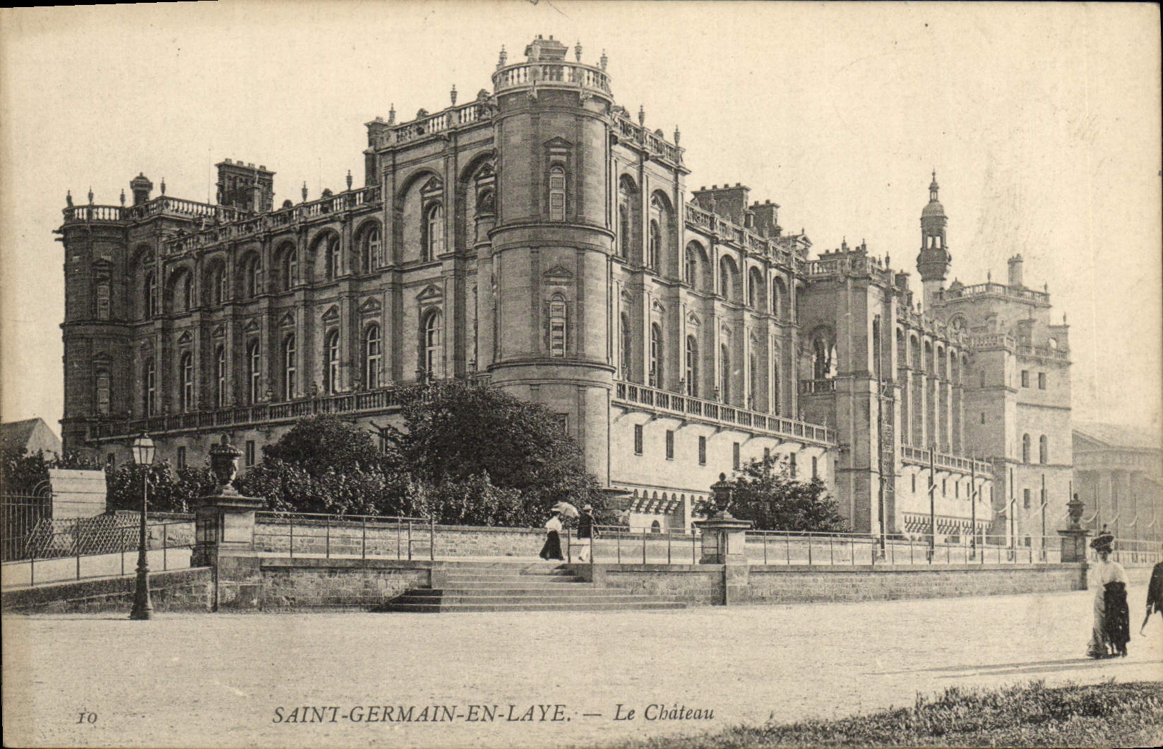 CPA Saint Germain En Laye Le Chateau