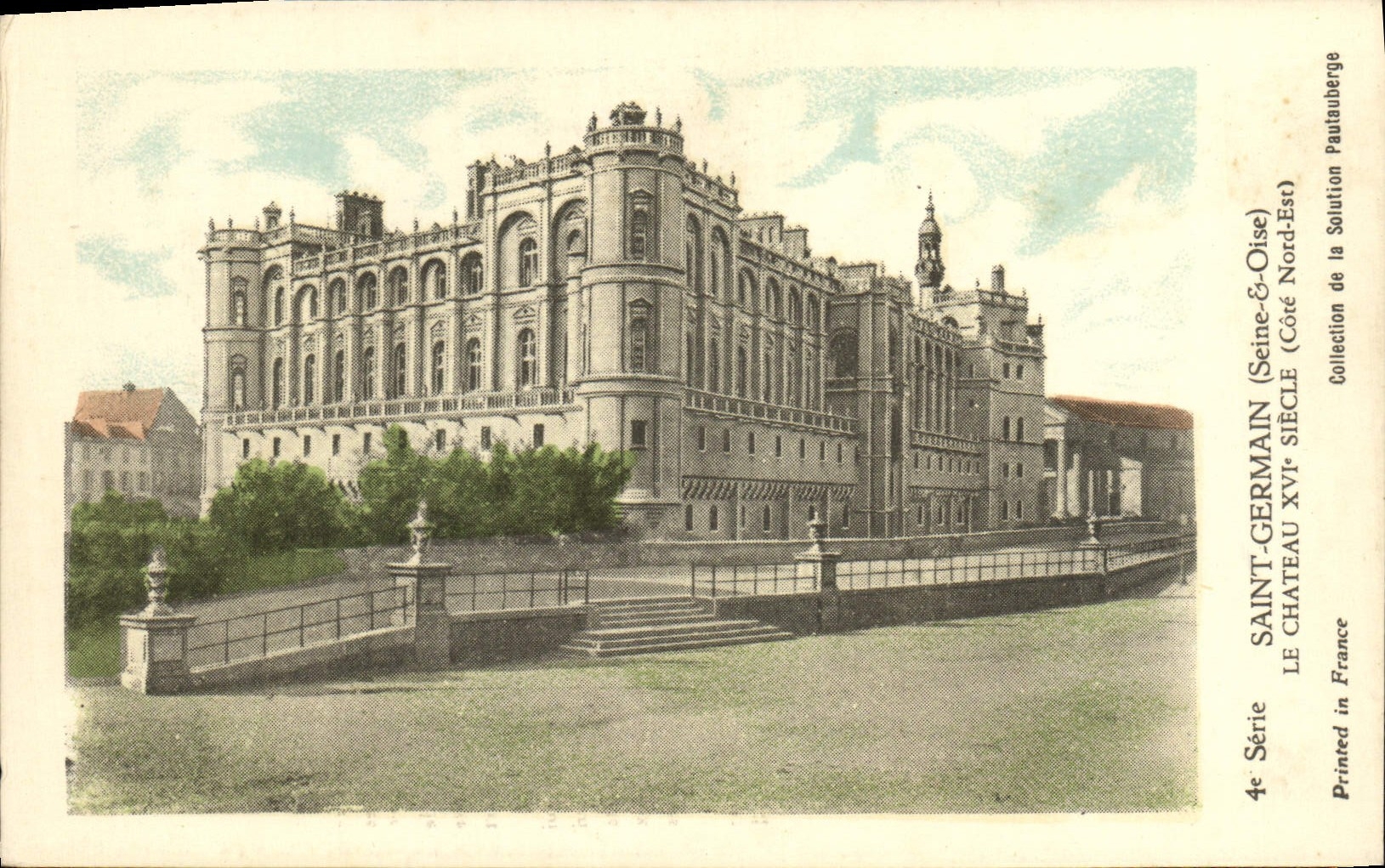 CPA Saint Germain En Laye Le chateau