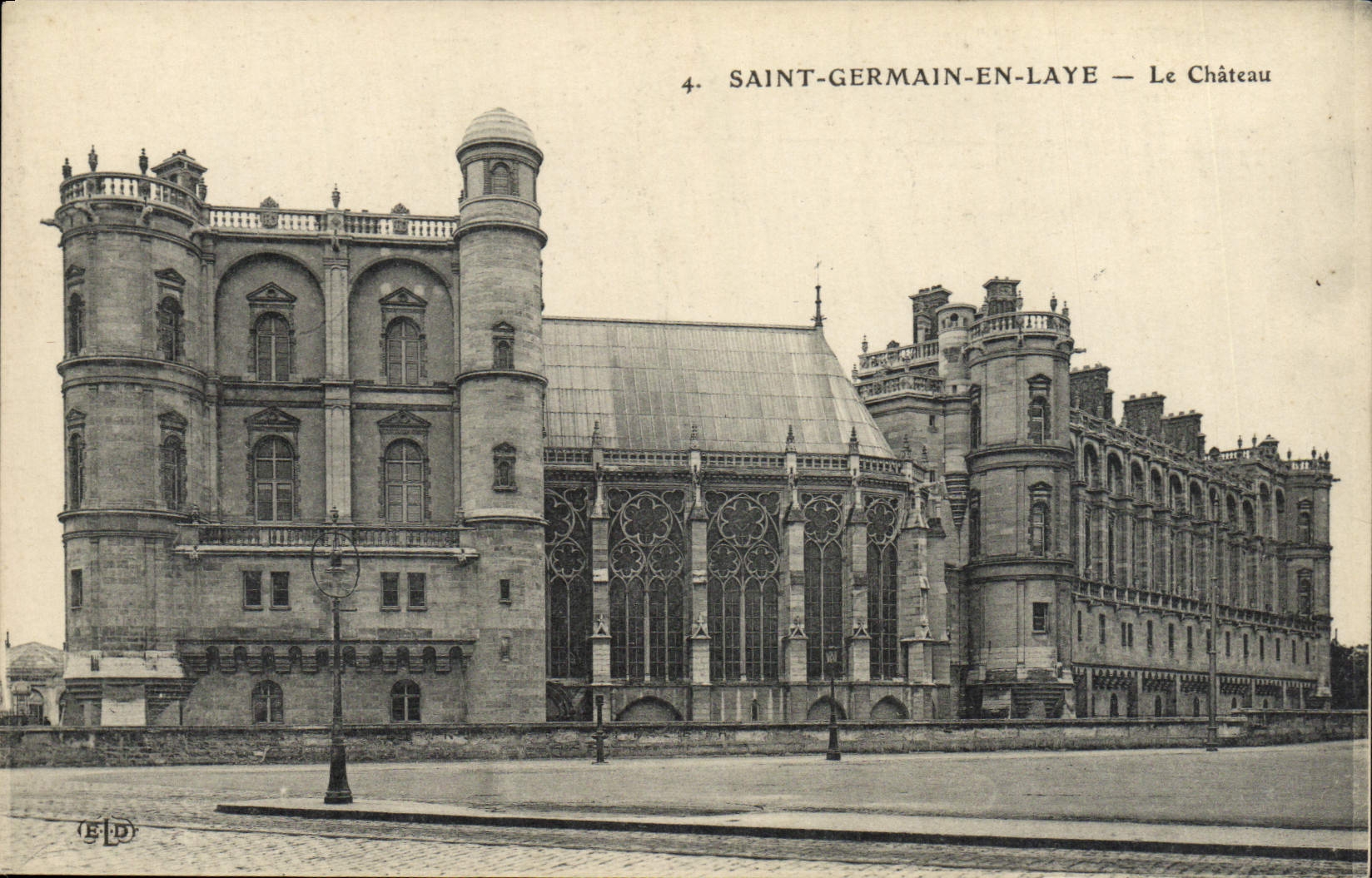 CPA Saint Germain En Laye Le chateau