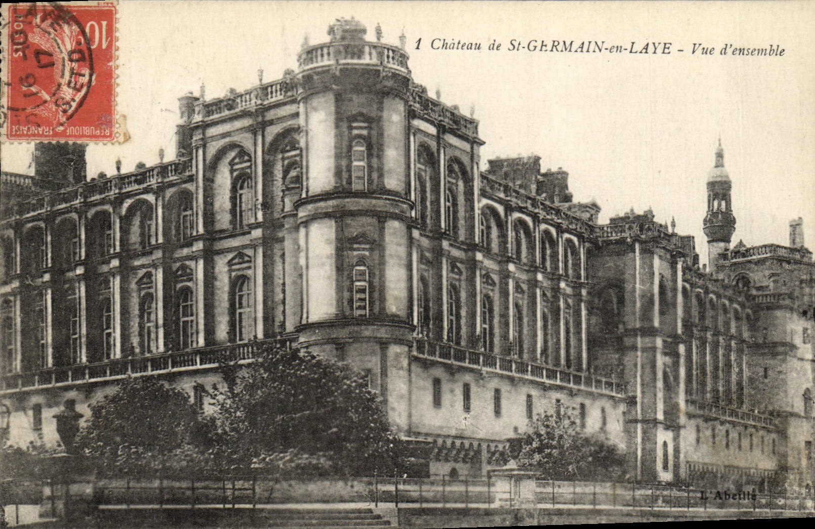 CPA Saint Germain En Laye Le chateau