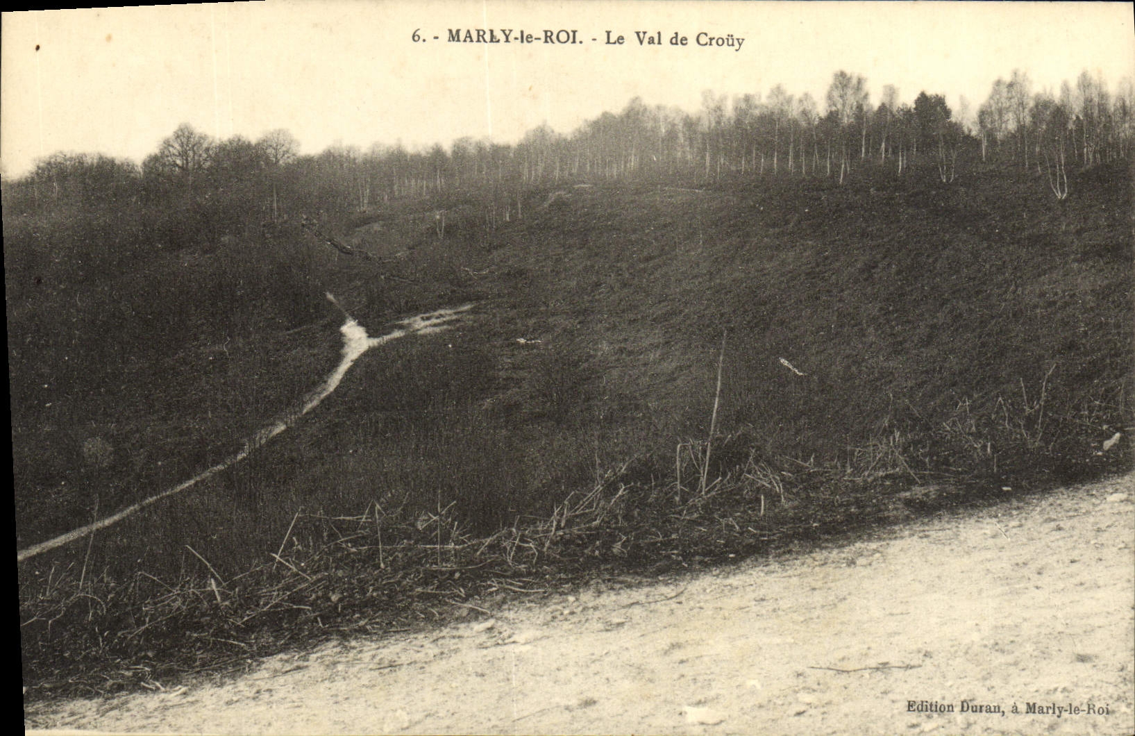 CPA Marly Le Roi Le Val De Crouy