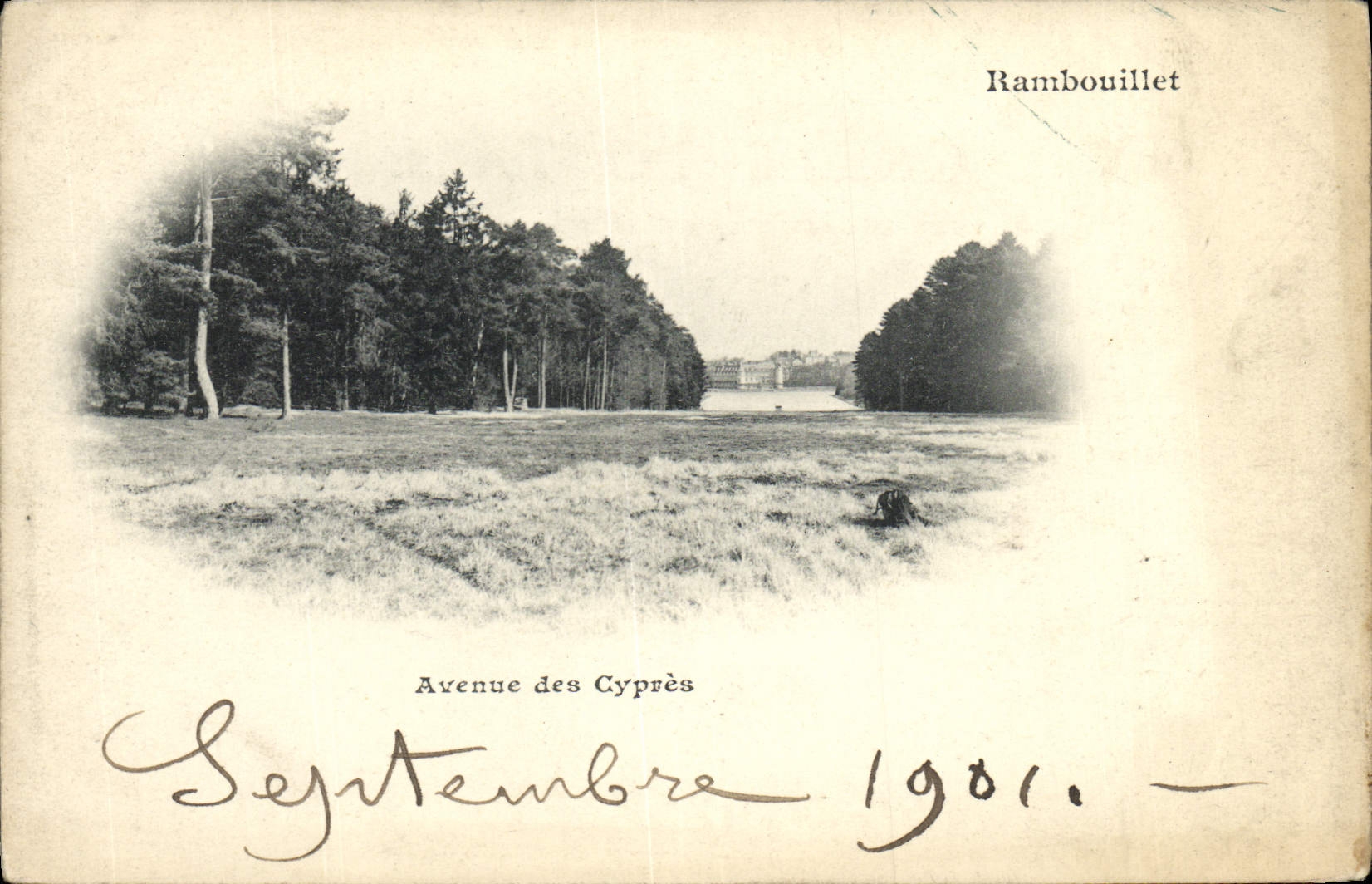 CPA Rambouillet avenue Des Cypres