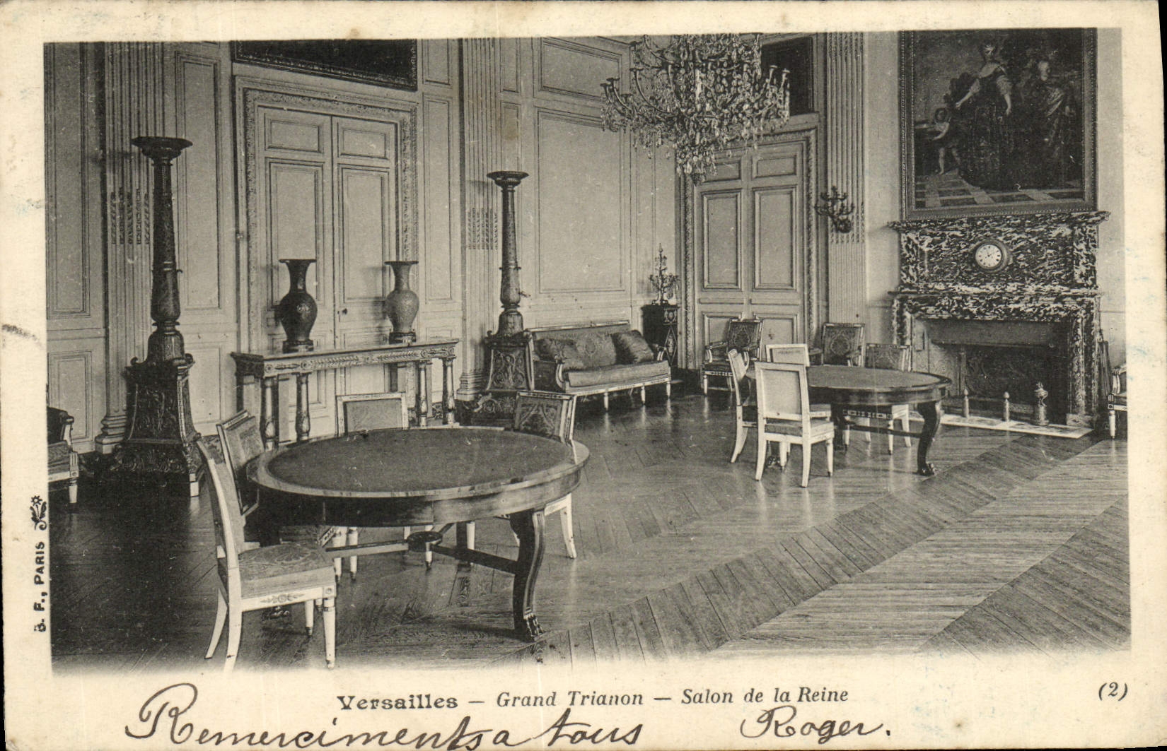CPA Versailles Grand Trianon Salon De La Reine