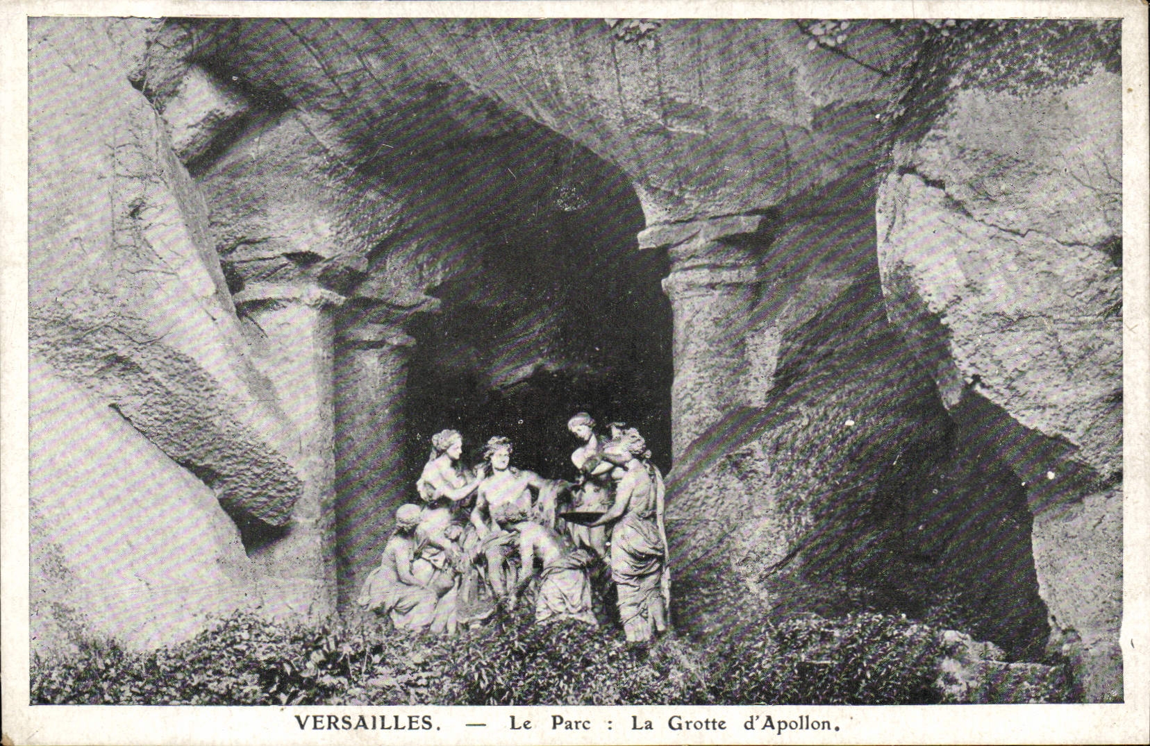 CPA Versailles Le Parc La Grotte d'apollon