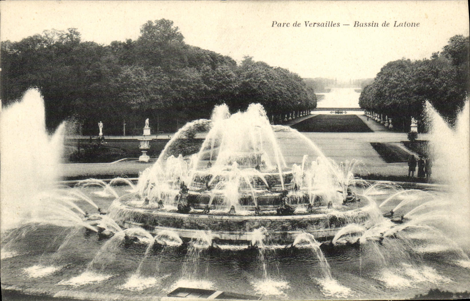 CPA Parc de Versailles Bassin De Latone