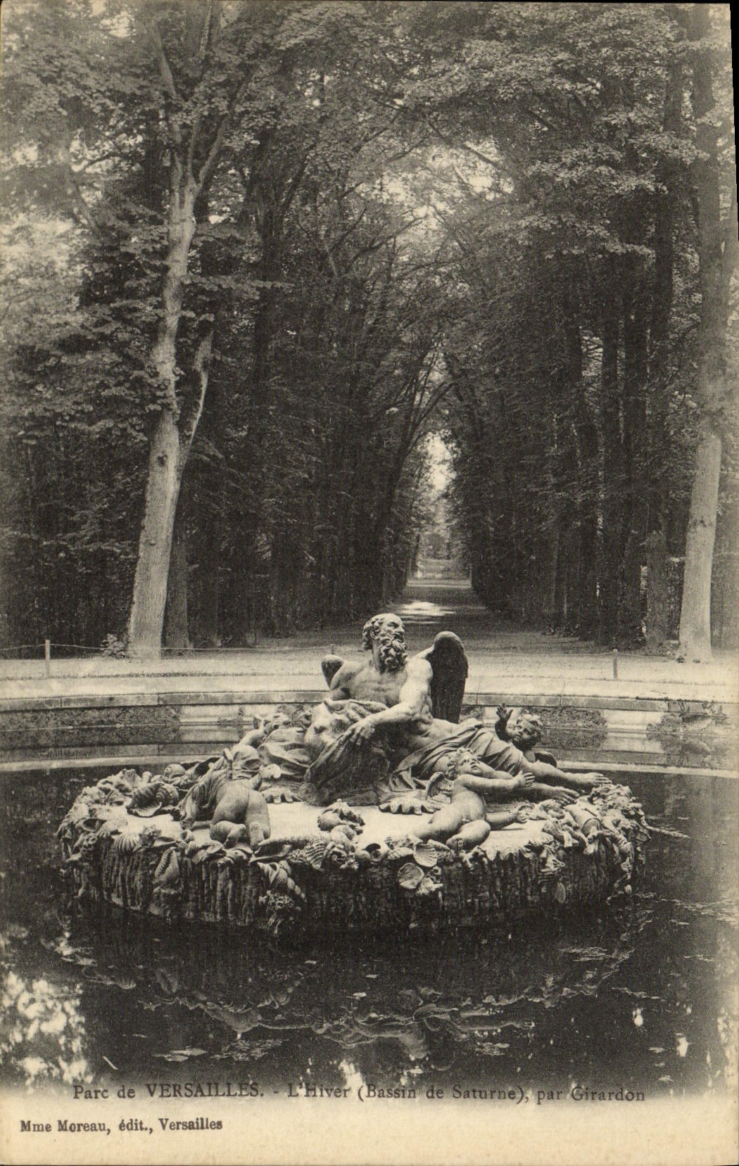 CPA Versailles l'hiver