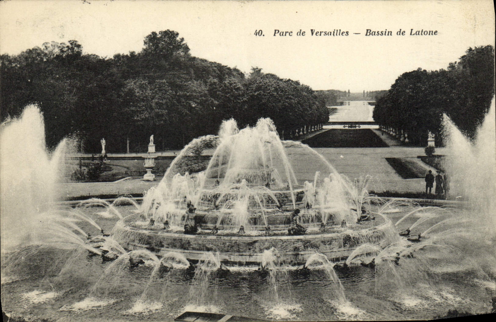 CPA Parc De Versailles Bassin de Latone