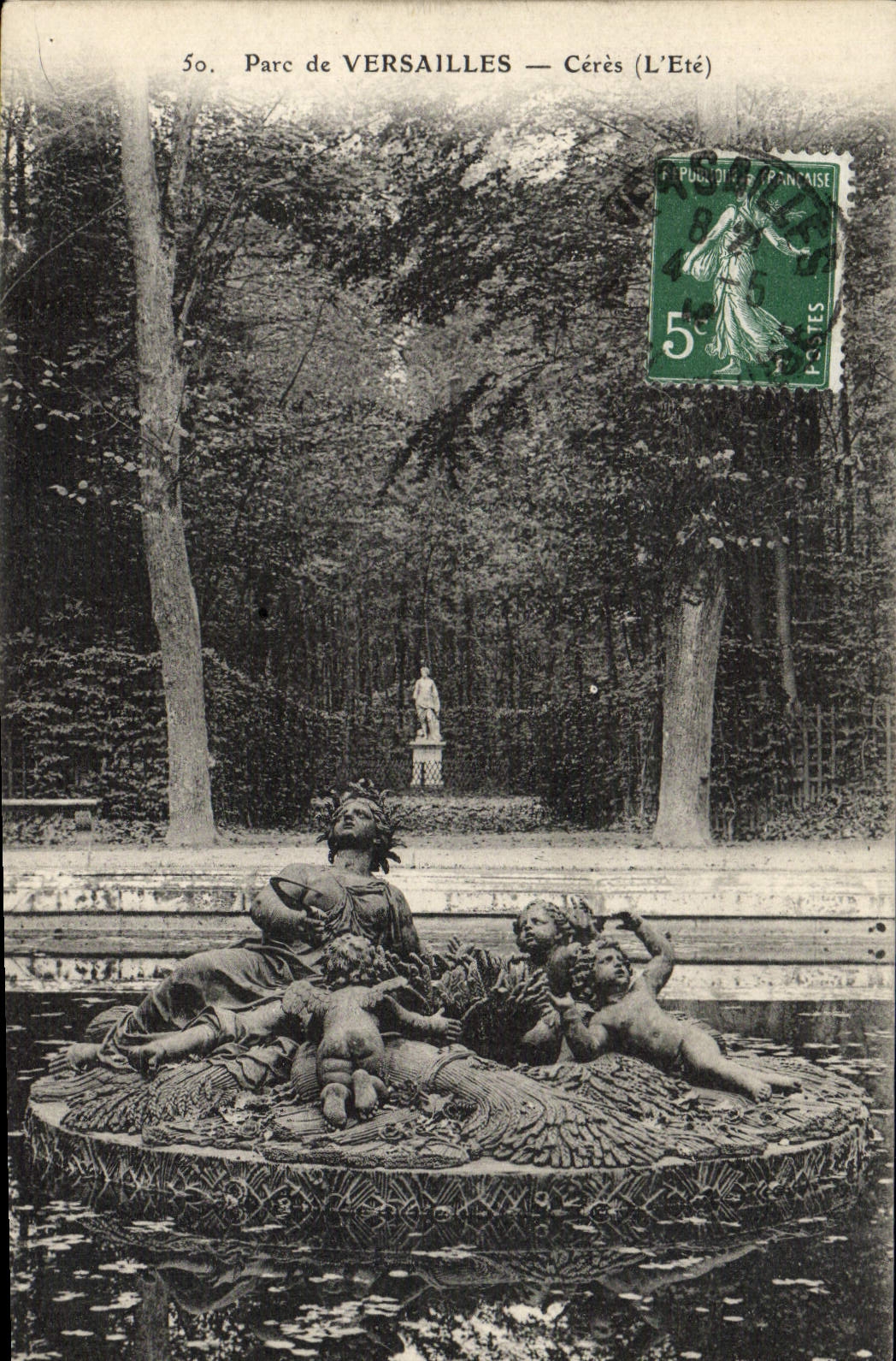 CPA Parc De Versailles Ceres L'ete