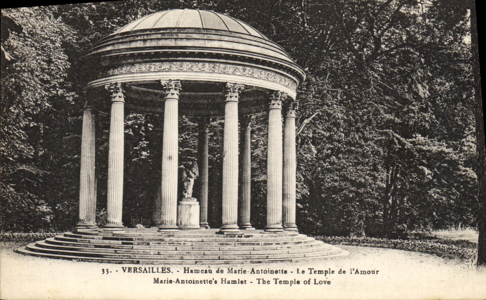 CPA Versailles Hameau De Marie Antoinette Le Temple de l'amour
