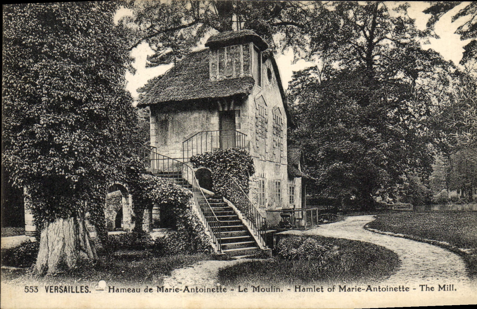 CPA Versailles Hameau De Marie Antoinette Le Moulin 