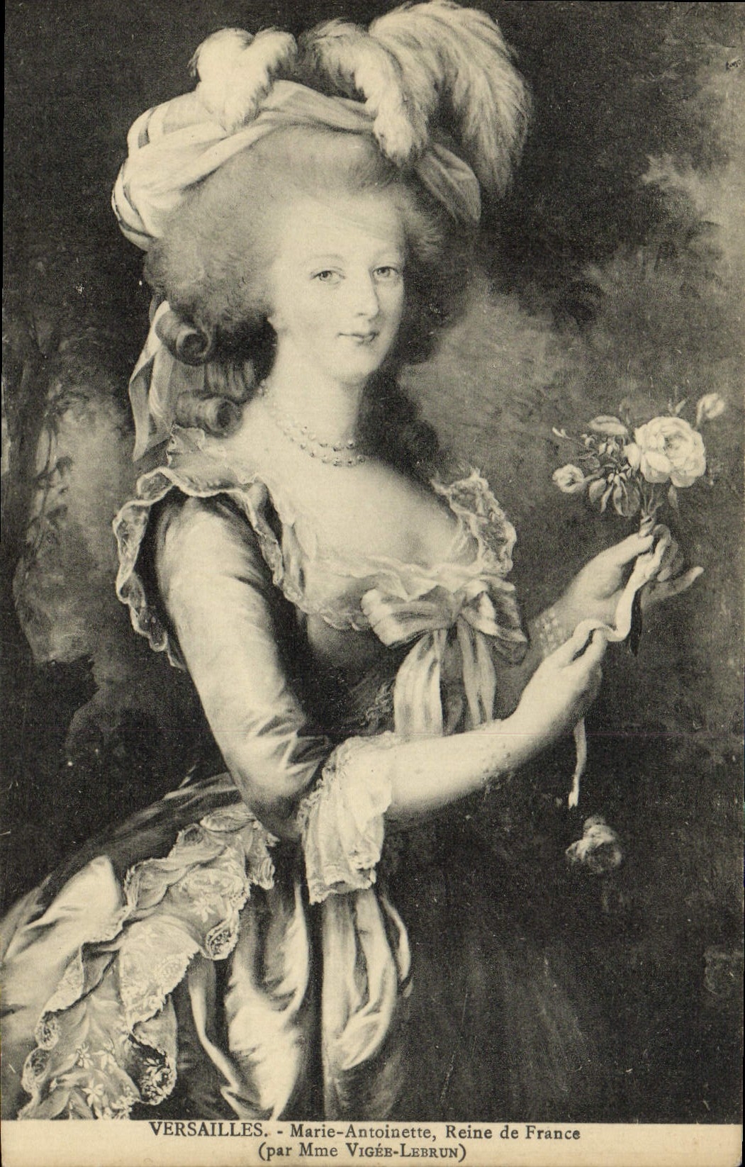 CPA Versailles Marie Antoinette Reine De France