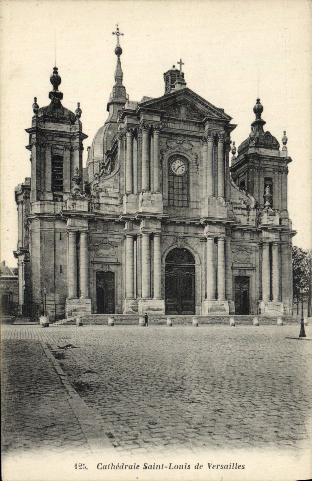 CPA Cathedrale Saint Louis De Versailles