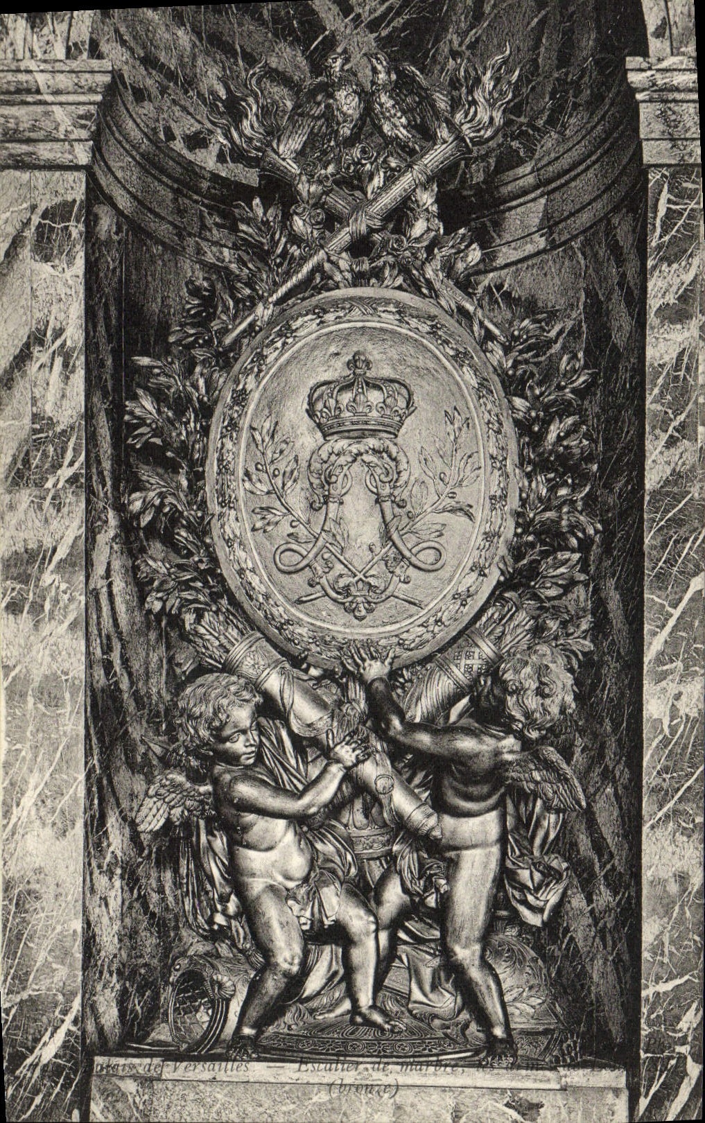 CPA Palais De Versailles Escalier de marbre