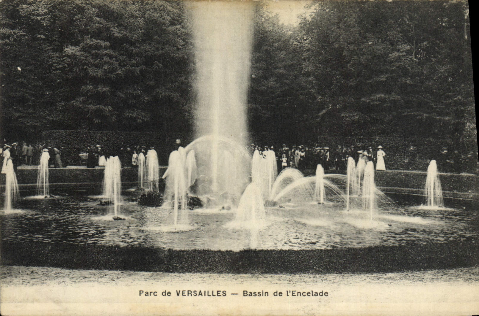 CPA Parc De Versailles Bassin De l'Encelade