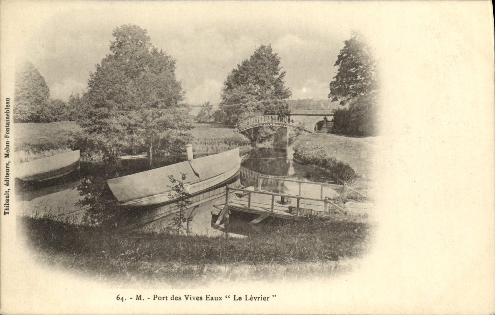 VINTAGE POSTCARD Port Of the Sharp Water the Greyhound