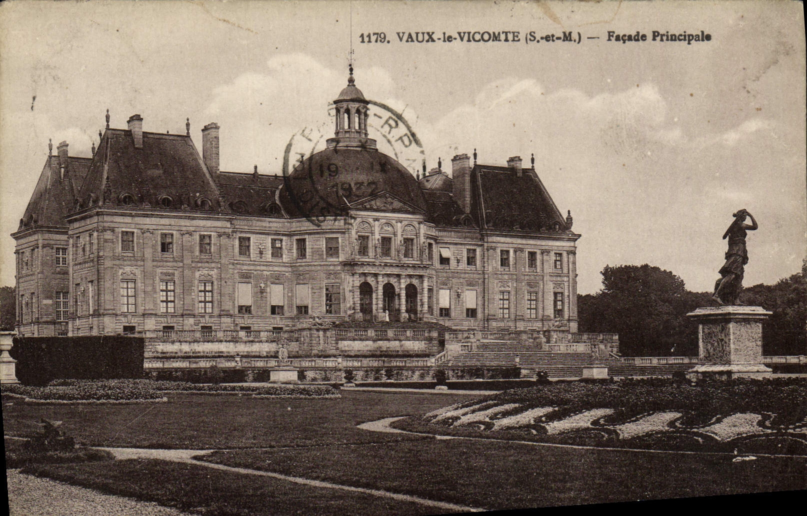 VINTAGE POSTCARD Be worth the Viscount Principal Frontage