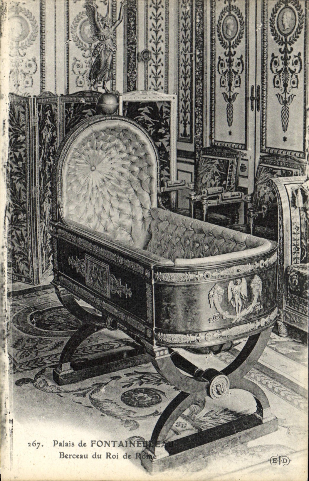 CPA Palais De Fontainebleau Berceau Du Roi De Rome Napoleon II