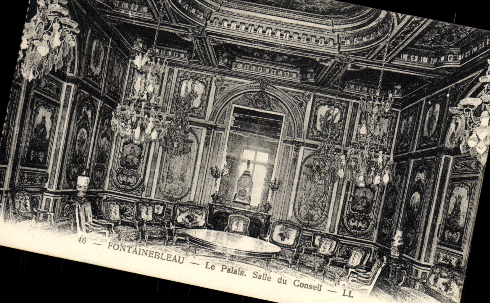 CPA Fontainebleau Le Palais Salle Du Conseil