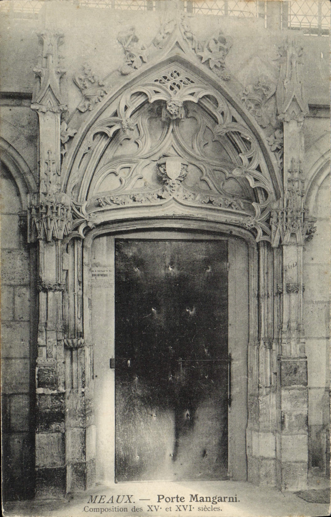 CPA Meaux Porte Mangarni