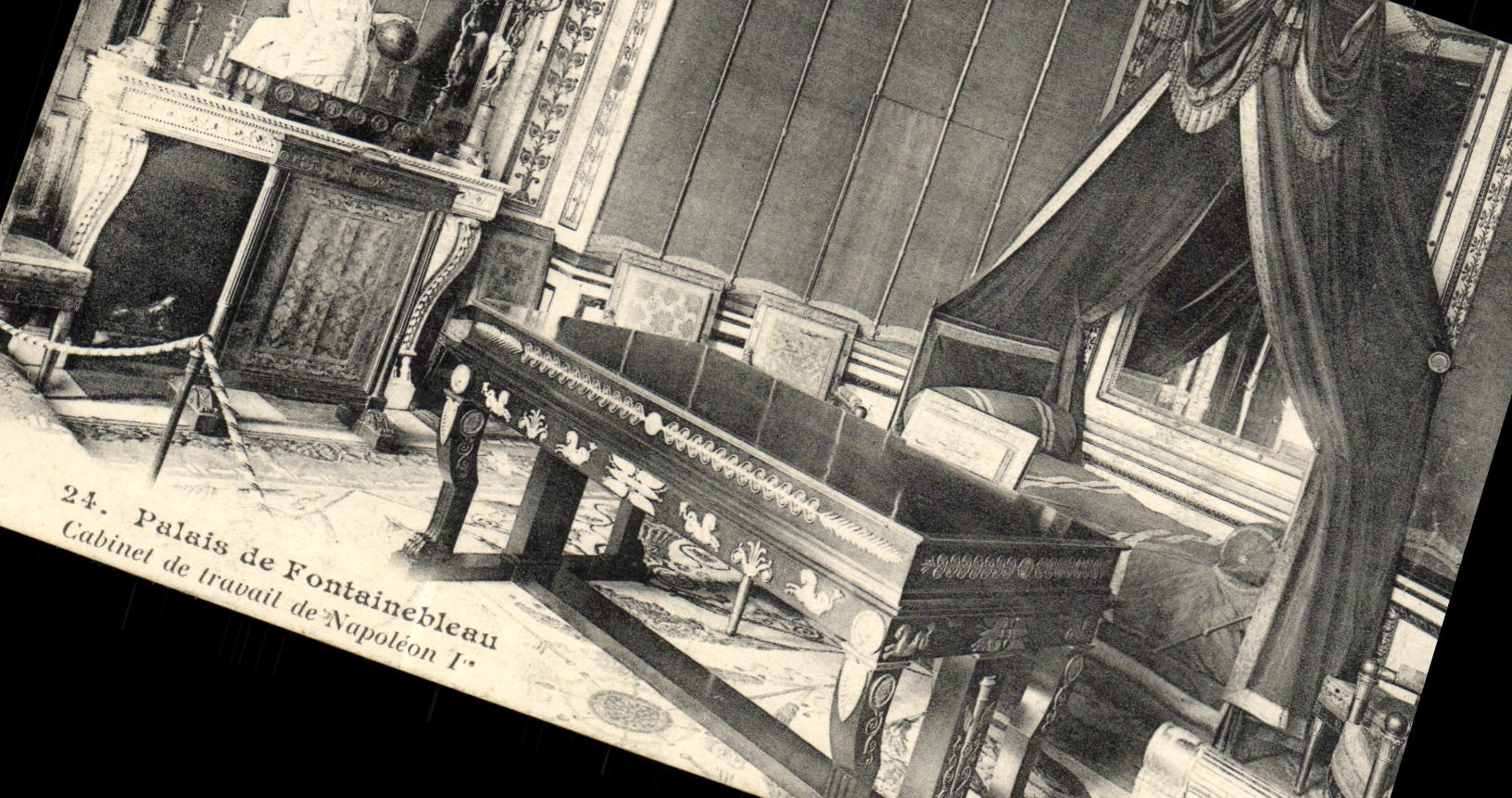 CPA Palais De Fontainebleau Cabinet De Travail De Napoleon 1er