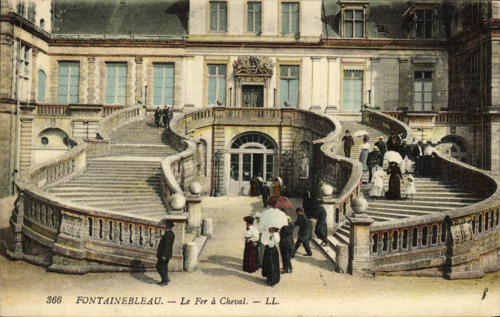 CPA Fontainebleau Le Fer A Cheval