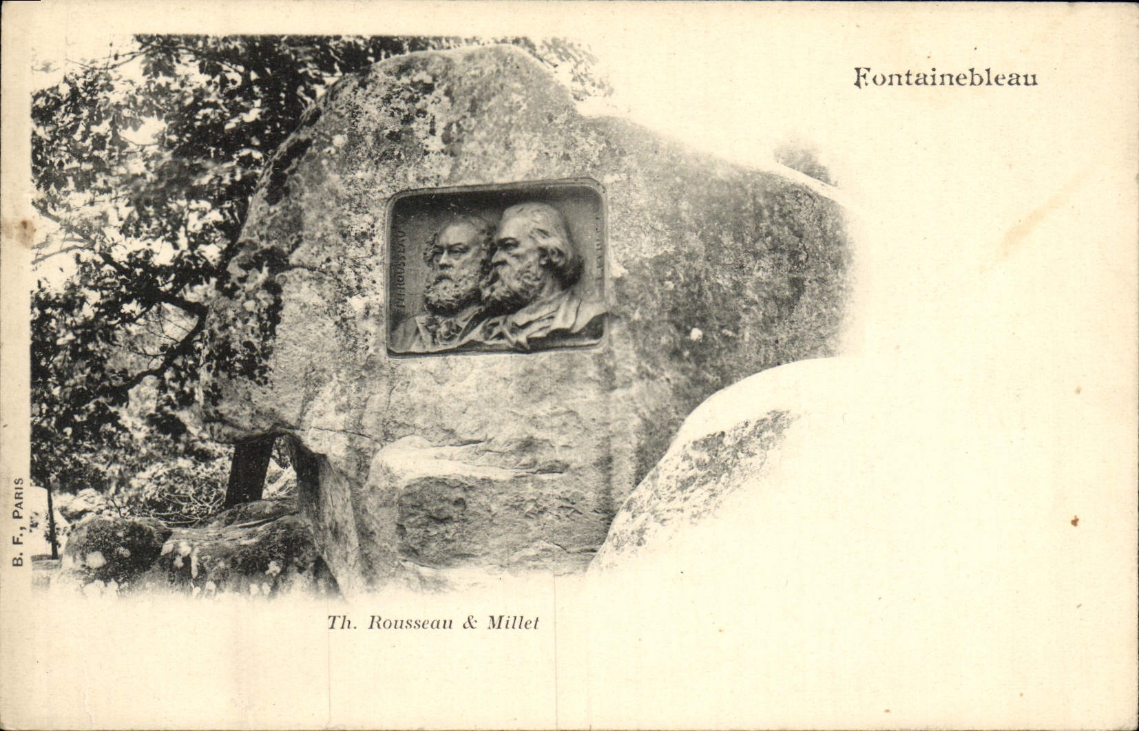 CPA Fontainebleau Rousseau Millet
