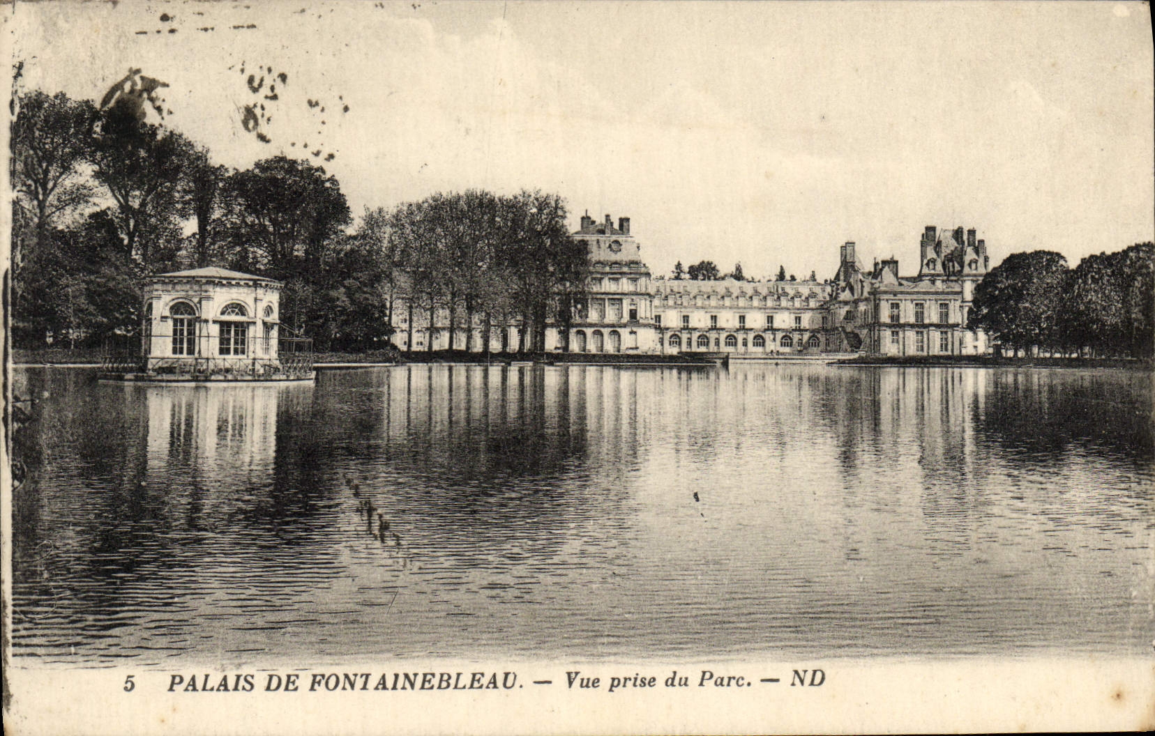 CPA Foret de Fontainebleau Vue Prise du Parc